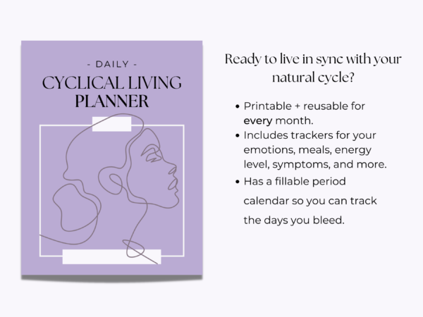 Cyclical Living Planner - Image 3
