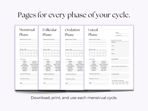 Cyclical Living Planner - Image 4
