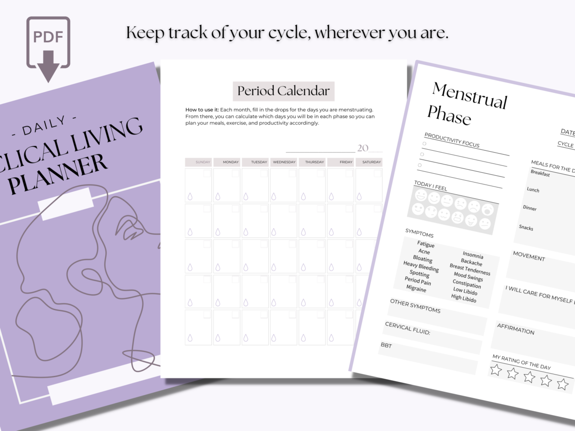 Cyclical Living Planner - Blissfully Hormonal