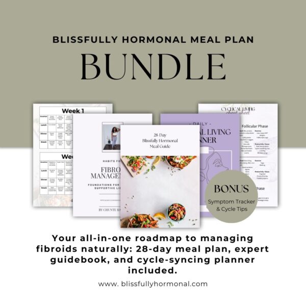 Blissfully Hormonal Meal Plan Bundle